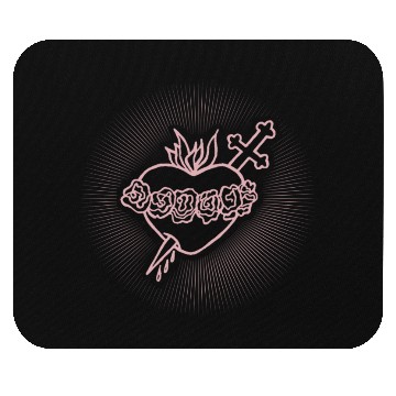 Discover Immaculate Heart Jesus Mary Catholic Design Mouse Pads