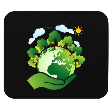 Discover Earth day Mouse Pads
