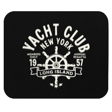 Discover Lighthouse Sailboat Nautical Design Mouse Pads