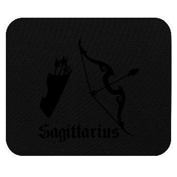 Discover Sagittarius bow and arrow Mouse Pads