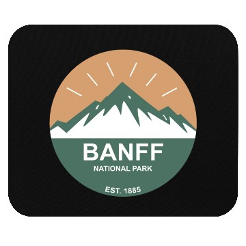 Discover Banff National Park Mouse Pads