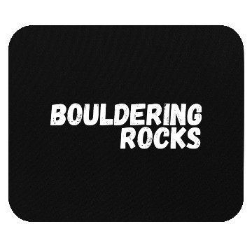 Discover bouldering rocks Mouse Pads