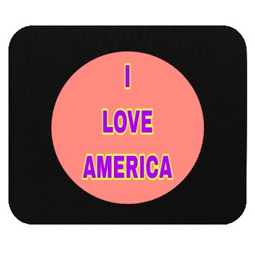 Discover I LOVE AMERICA SUPER QUALITY Mouse Pads