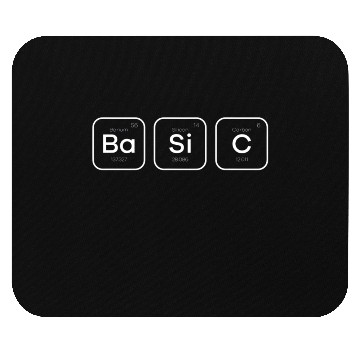 Discover Basic periodic table of elements science Mouse Pads