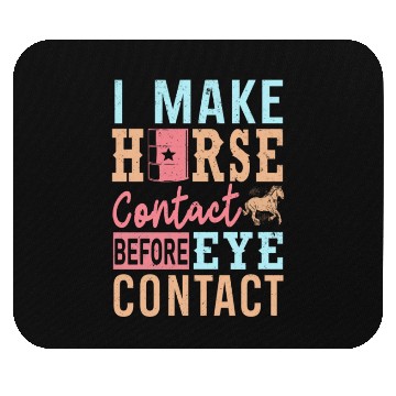 Discover Funny Barrel Racing Mouse Pads