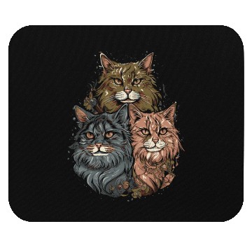 Discover Maine Cat Gang Mouse Pads