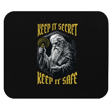 Discover kEEP IT SECRET KEEP IT SAFE Mouse Pads