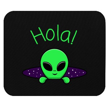 Discover Hola Alien Mouse Pads