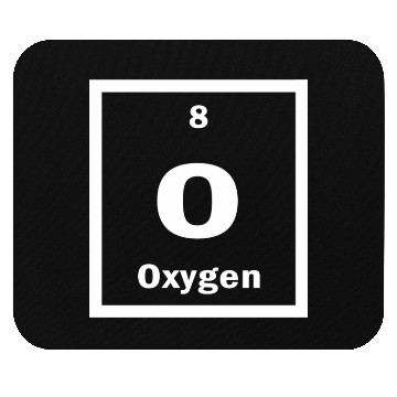 Discover Oxygen O Periodic Table of Elements Science Mouse Pads