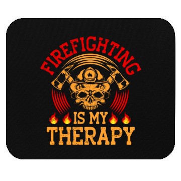 Discover Fire Firetruck Firefighter Fireman Firefighting Mouse Pads