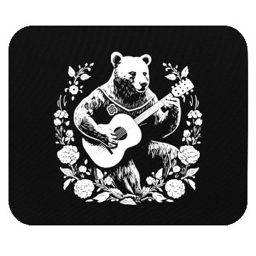 Discover Grizzly Bear Guitar Mouse Pads