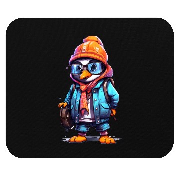 Discover Cute Penguin Cartoon Mouse Pads