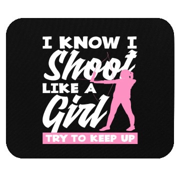 Discover Archery Girls Mouse Pads