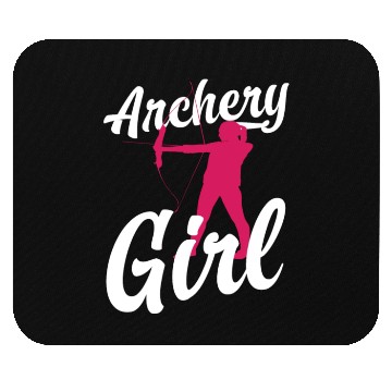 Discover Archery Bowhunter Women Mouse Pads