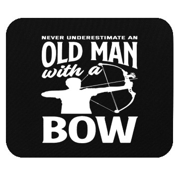 Discover Old Man Archery Bow Mouse Pads