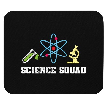 Discover Science Squad Physics Teacher Mouse Pads