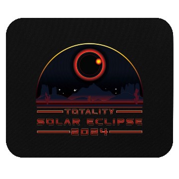 Discover Totality Solar Eclipse 2024 - Science Mouse Pads