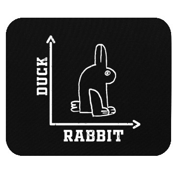 Discover Wittgensteins Rabbit Duck Illusion Mouse Pads