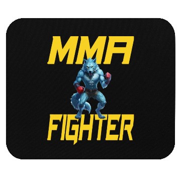 Discover MMA Werewolf - Cool MMA Fighter Design Mouse Pads