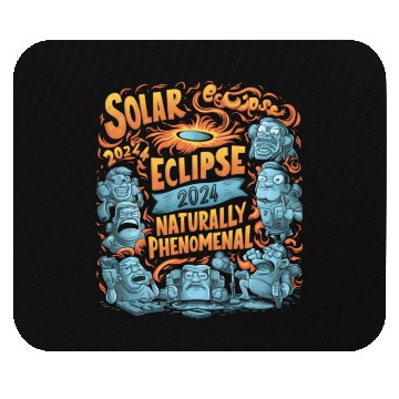 Discover Solar Eclipse 2024 Naturally Phenomenal Mouse Pads