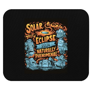 Discover Solar Eclipse 2024 Naturally Phenomenal Mouse Pads
