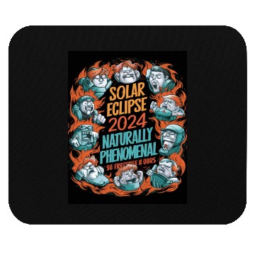 Discover Solar Eclipse 2024 Naturally Phenomenal Mouse Pads