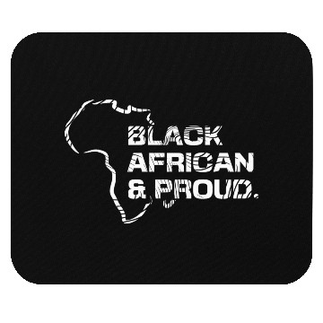 Discover BLACK AFRICAN PROUD Mouse Pads