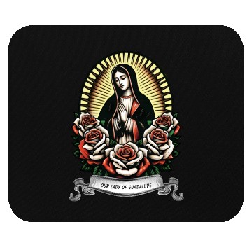 Discover Our lady of Guadalupe Mouse Pads