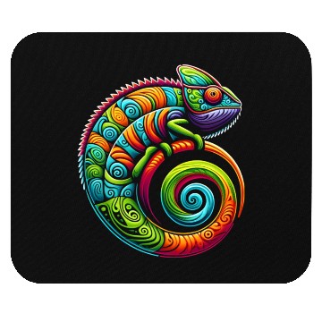 Discover Colorful Chameleon Mouse Pads