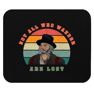 Discover Not all who Wander are Lost Mouse Pads