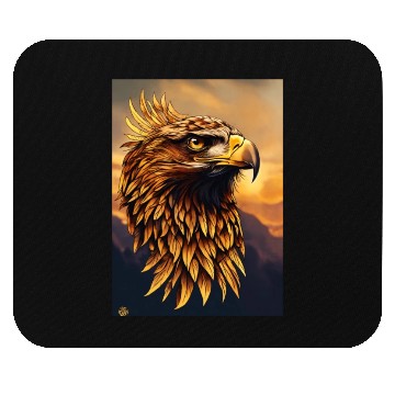 Discover Golden eagle tattoo Mouse Pads