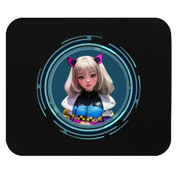 Discover space princess Mouse Pads
