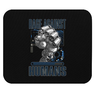 Discover Rage Against Humans Robotics Engineer Programmer Mouse Pads