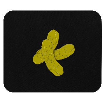 Discover Funny Cute Pickle for Pickle Lover Gift ideas Mouse Pads