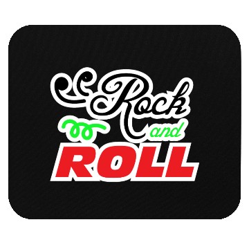 Discover Rock and Roll design for music lovers Mouse Pads