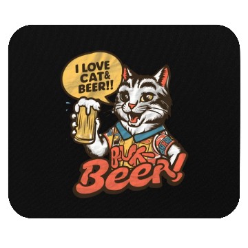 Discover I Love Beer Mouse Pads