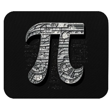 Discover Pi Day Nerd Geek Love Math Pi Symbol Kids Men Mouse Pads