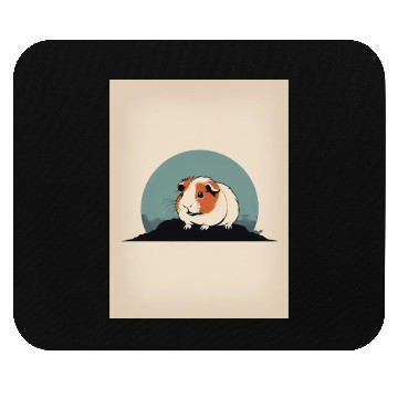 Discover Guinea Pig 4 - Japanese Retro Art Mouse Pads