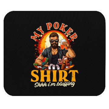 Discover Poker Poker Outfit Mouse Pads