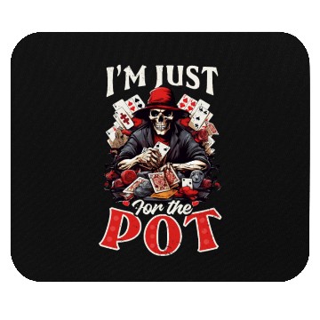 Discover Poker Just For The Pot Mouse Pads