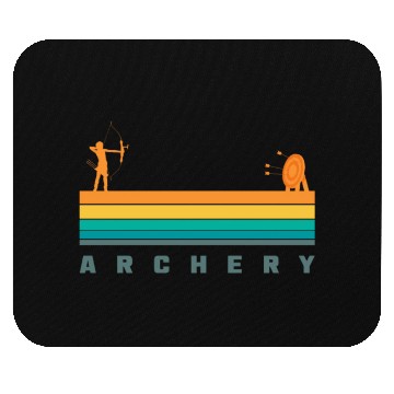 Discover Retro Archery Mouse Pads