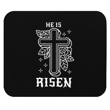 Discover He Is Risen Easter Jesus Resurrection Christian Mouse Pads