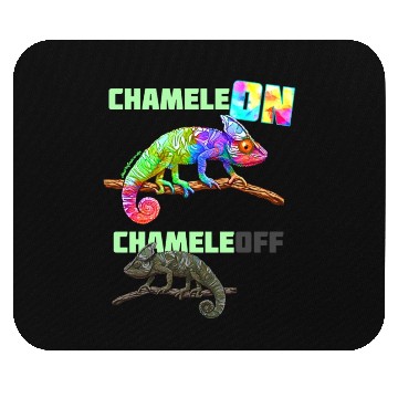 Discover ChameleON ChameleOFF | Social Chameleon Mouse Pads