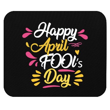Discover April Fools Day Celebration Design Mouse Pads