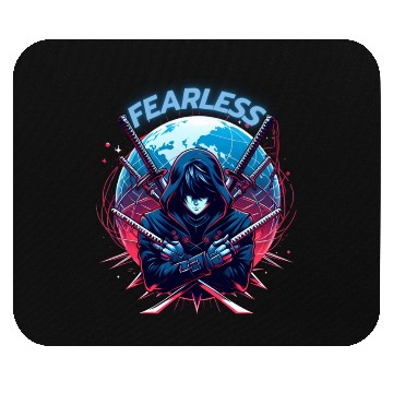 Discover fearless assasin Mouse Pads