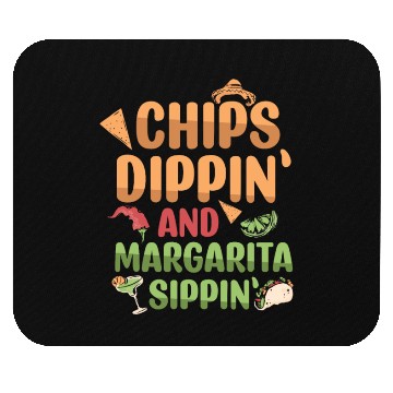 Discover Margarita Sippin' Summer Vibes Mouse Pads