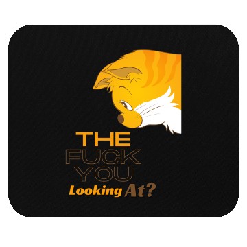 Discover Funny cat Mouse Pads design.