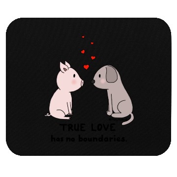 Discover True Love has No Boundaries Mouse Pads