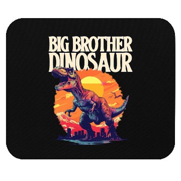 Discover Big Brother Dinosaur Mouse Pads