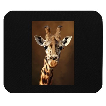 Discover Giraffe Animal Nature Mouse Pads